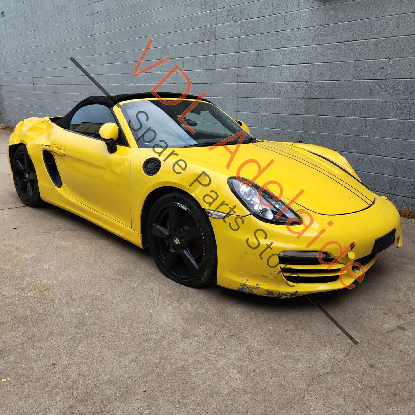 98150456201 98150456202 Porsche 981 Boxster Cayman Exterior Vent Grille Air Duct Trim RHS 98150456202