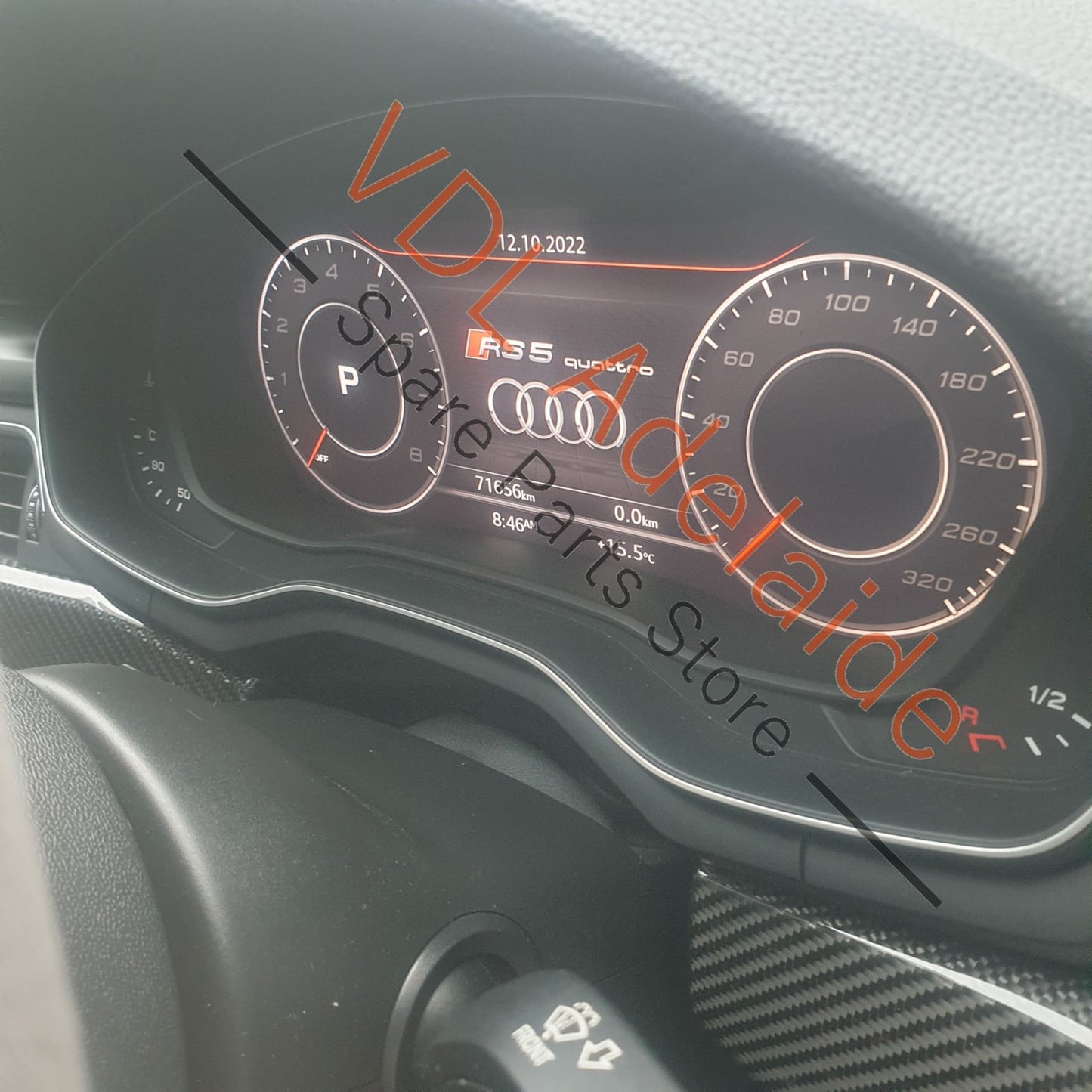 06M103555 Audi RS4 RS5 Engine Cover Guard Plate for Cam Adjust Solenoid 06M103555