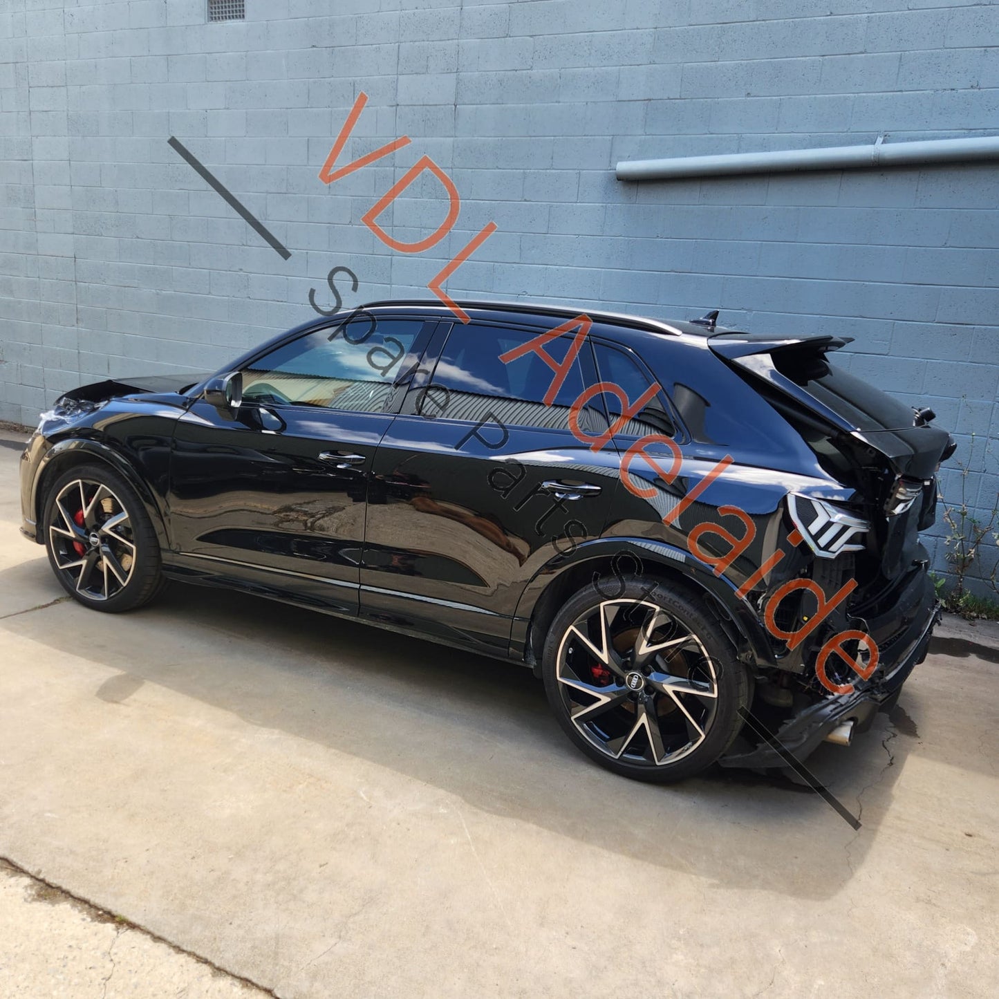 83A833052C 83A845206A Audi Q3 RSQ3 Rear Right Door Shell Panel 83A833052C 0E0E Mythosschwarz Metallic Tinted Glass 83A845206A