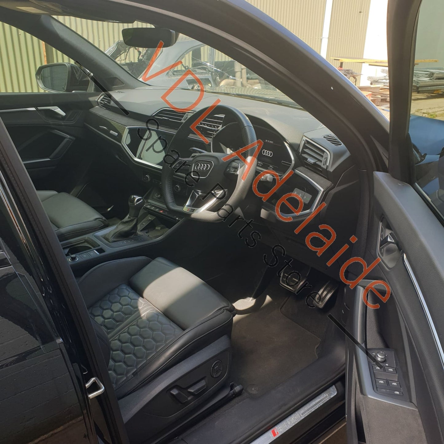 81A8575119B9 81A857511K9B9 Audi RSQ3 F3 Black Interior Rear View Mirror 81A857511 9B9