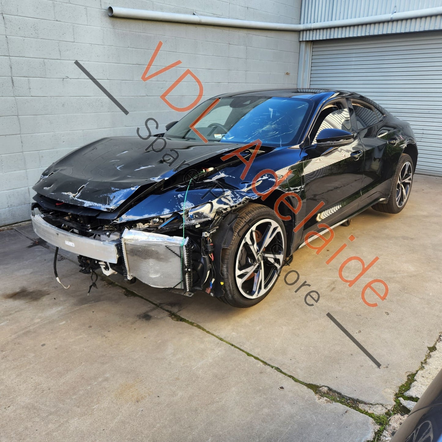 9J1805353 Audi e-Tron GT Front Radiator Support Brace Panel Pull Strap 9J1805353