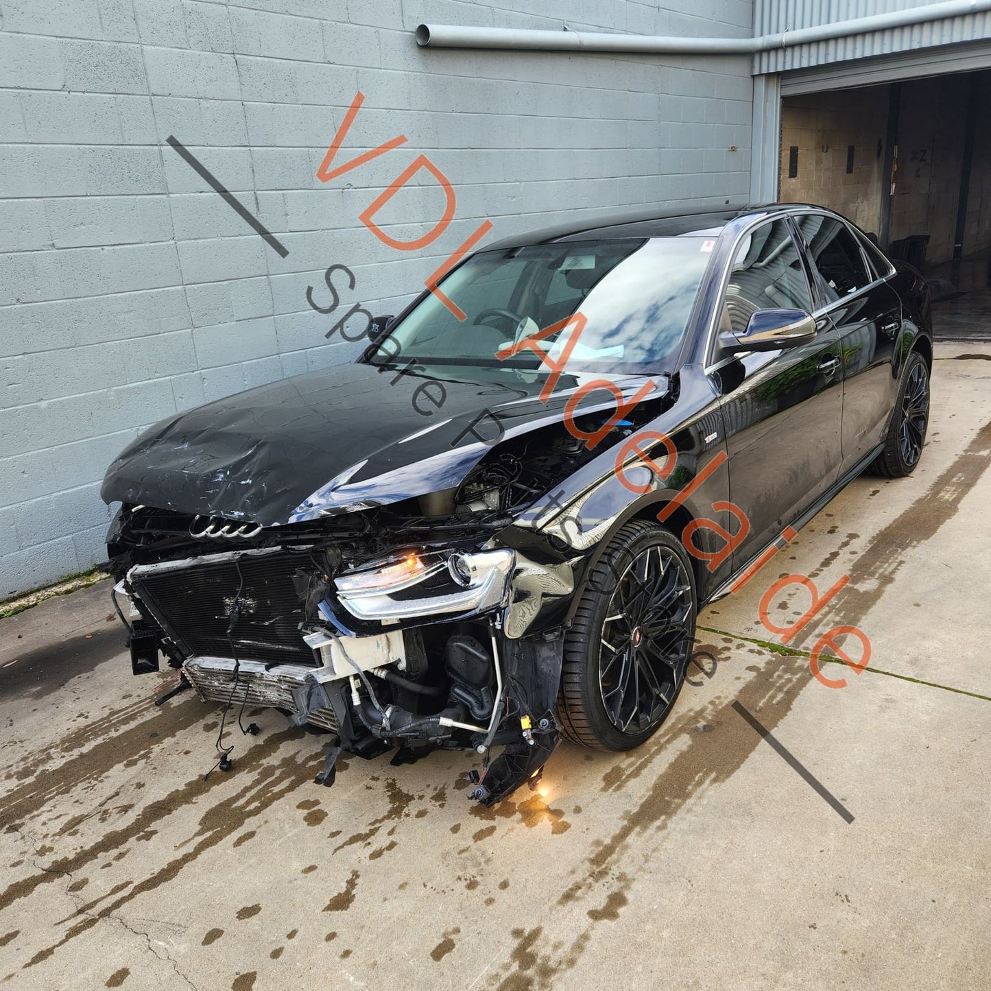 8K0867419TU4 8K0867419 Audi A4 B8 8K Rear Left Interior Door Trim Insert Steel Grey 8K0867419