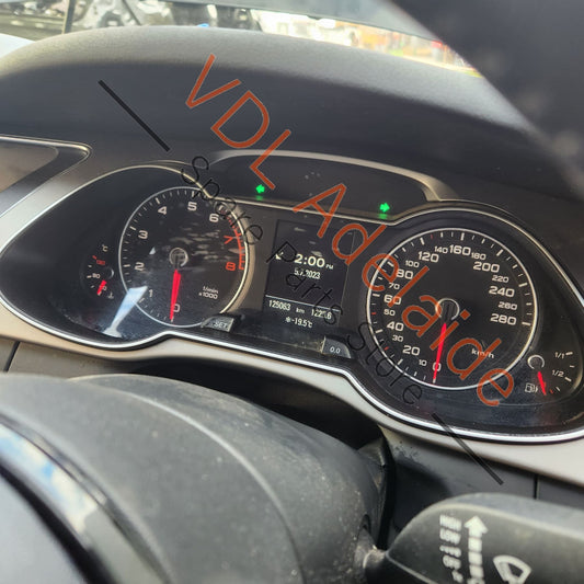 8K0920932C Audi A4 B8 8K Combi-Instrument Dash Cluster Speedometer Display km/h 8K0920932C