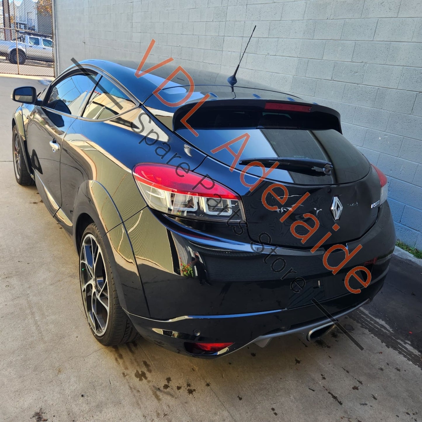 802840011R Renault Megane D95 3dr Hatch Right Side Door B Pillar Trim Molding Gloss Black 802840011R