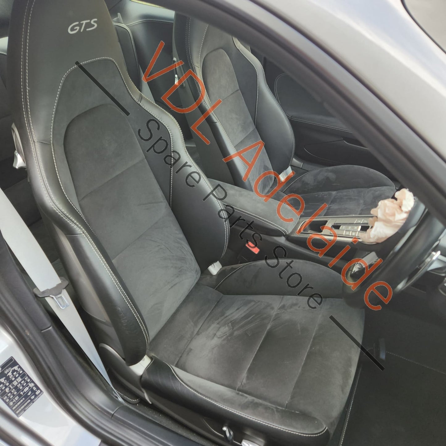 98152114102DVG Porsche 911 991.2 GTS Alcantara Interior Sport Seat Set Front & Rear