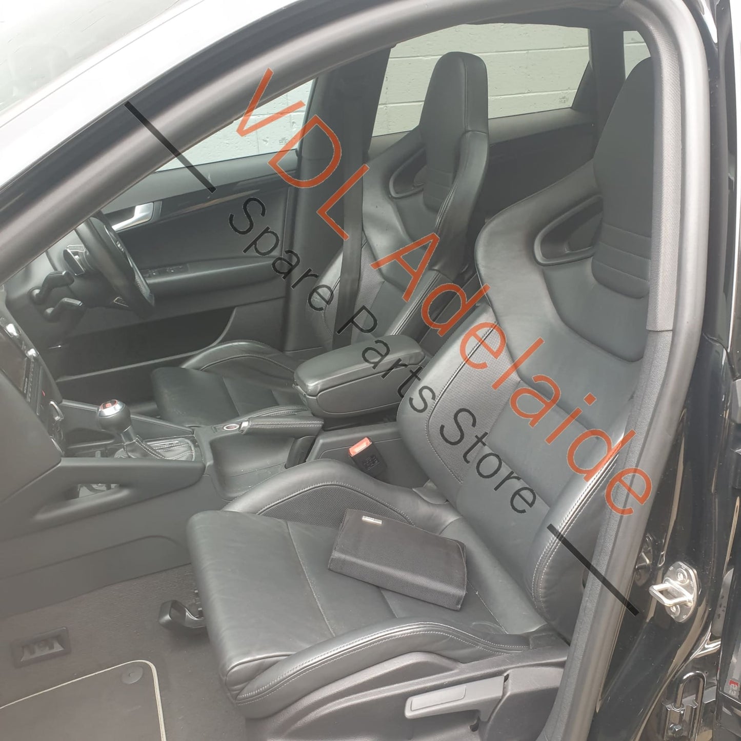 8P2713139 Audi A3 S3 Gear Selector Knob Shift Boot Black Leather 8P2713139