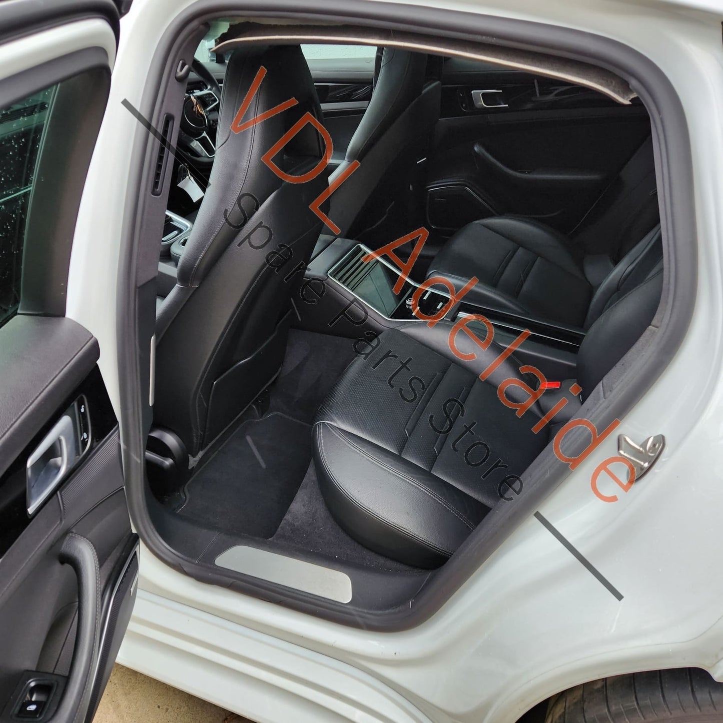 971885806EAGDB Porsche Panamera 971 Rear Right Seat Back Backrest 971885806EA GDB Black Leather