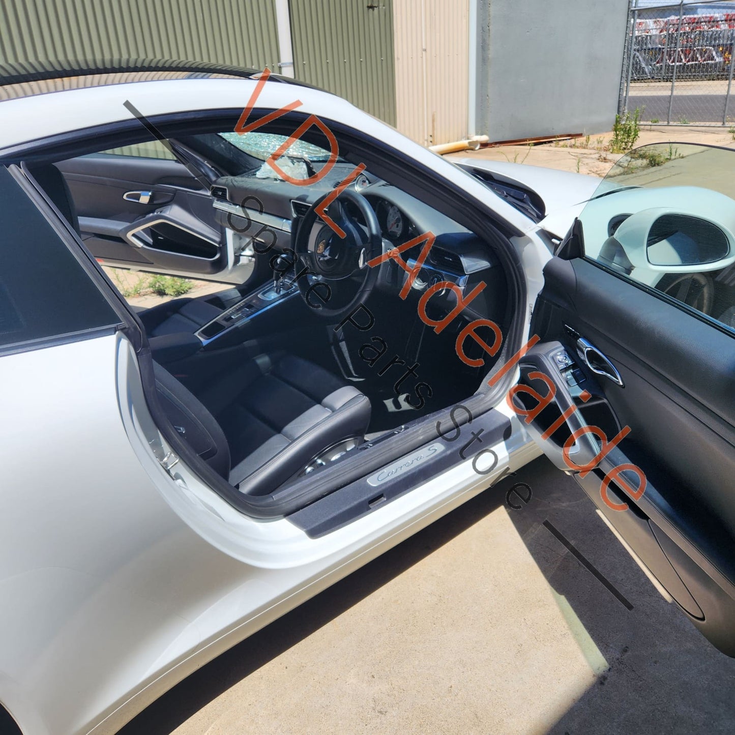 99155238202V08 Porsche 911 991 Trim for Light Switch Galvano Silver Chrome 99155238202 V08