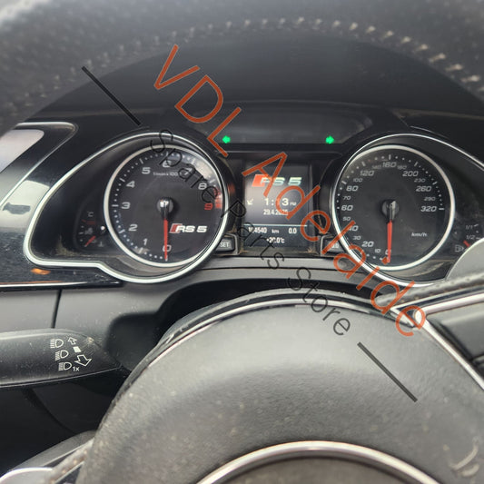 8T0920932E Audi RS5 Instrument Cluster 320kmh 8T0920932E