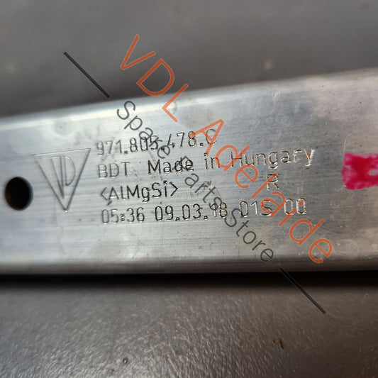 Porsche Panamera 971 Right Front Reinforcement Brace Bracket 9A780547801