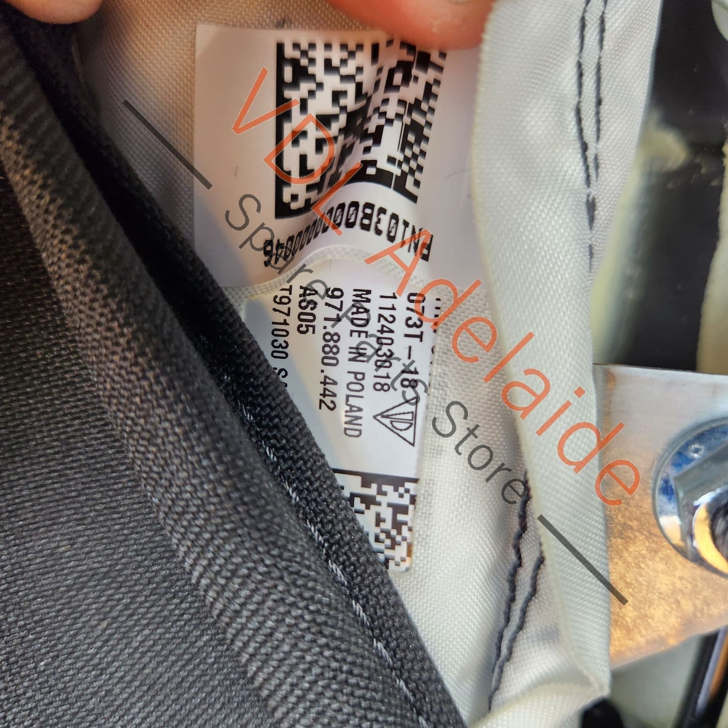 Porsche Panamera 971 Side Airbag Unit Right Rear 971880442 971880442 971880442A