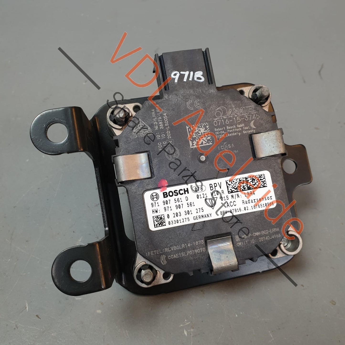 Porsche Panamera 971 Cruise Control Distance Radar Sensor Master Right 971907561D 971907561J 971907561J 971907561D