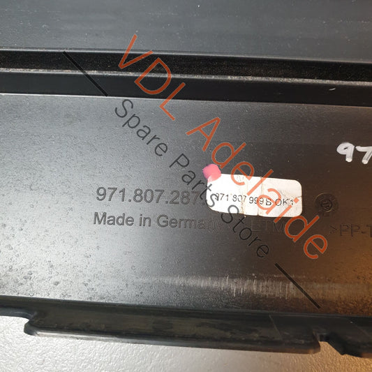 Porsche Panamera 971 Licence Number Plate Mounting bracket 971807999B 971807999B 971807999COK1