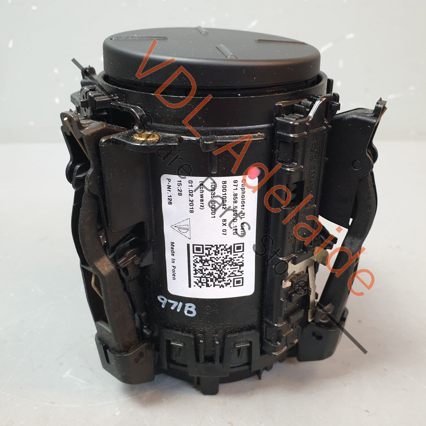 Porsche Panamera 971 Centre Console Drinks Cup Holder Small Front 97185869D 971858569D 971858569D1E0