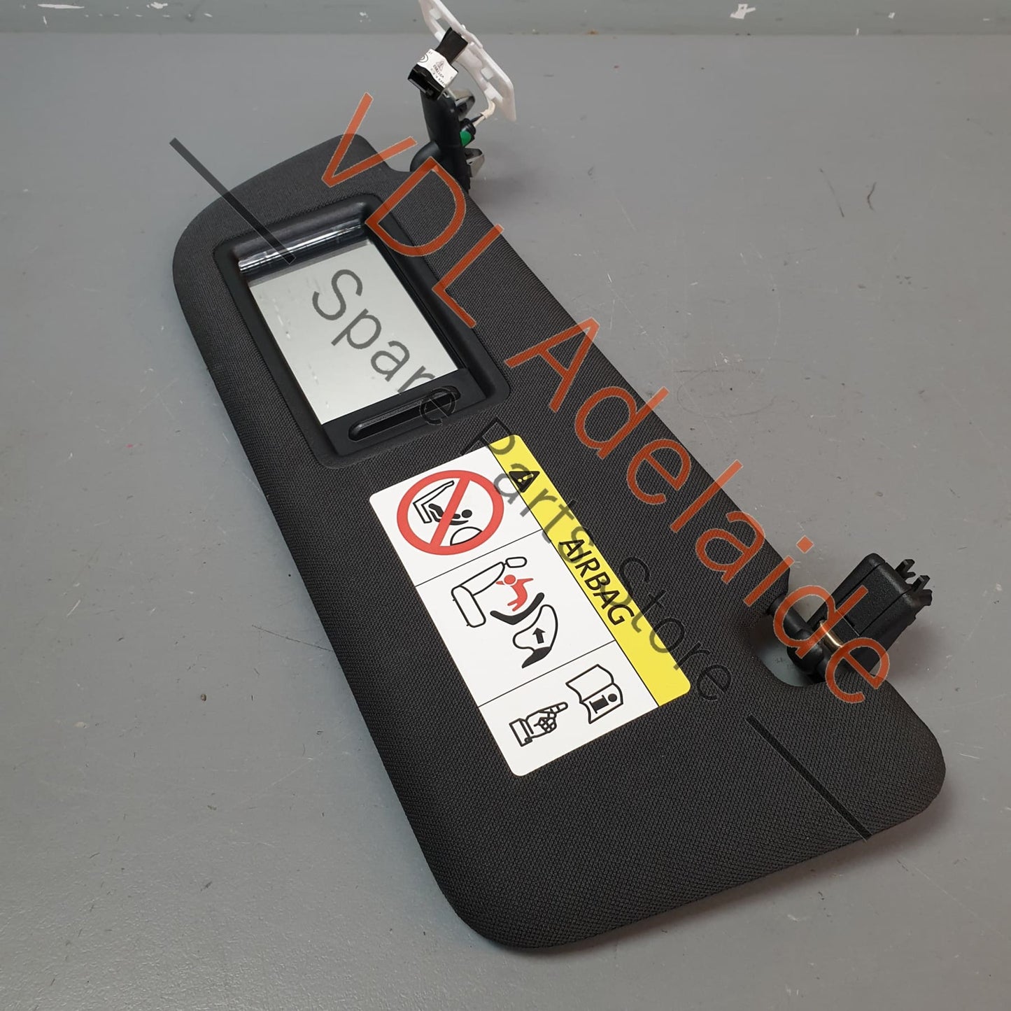 Porsche Panamera 971 Left Side Sun Visor Black 971857551P 971857551P 971857551AB 971857551ABOL4 971857551ABOL4