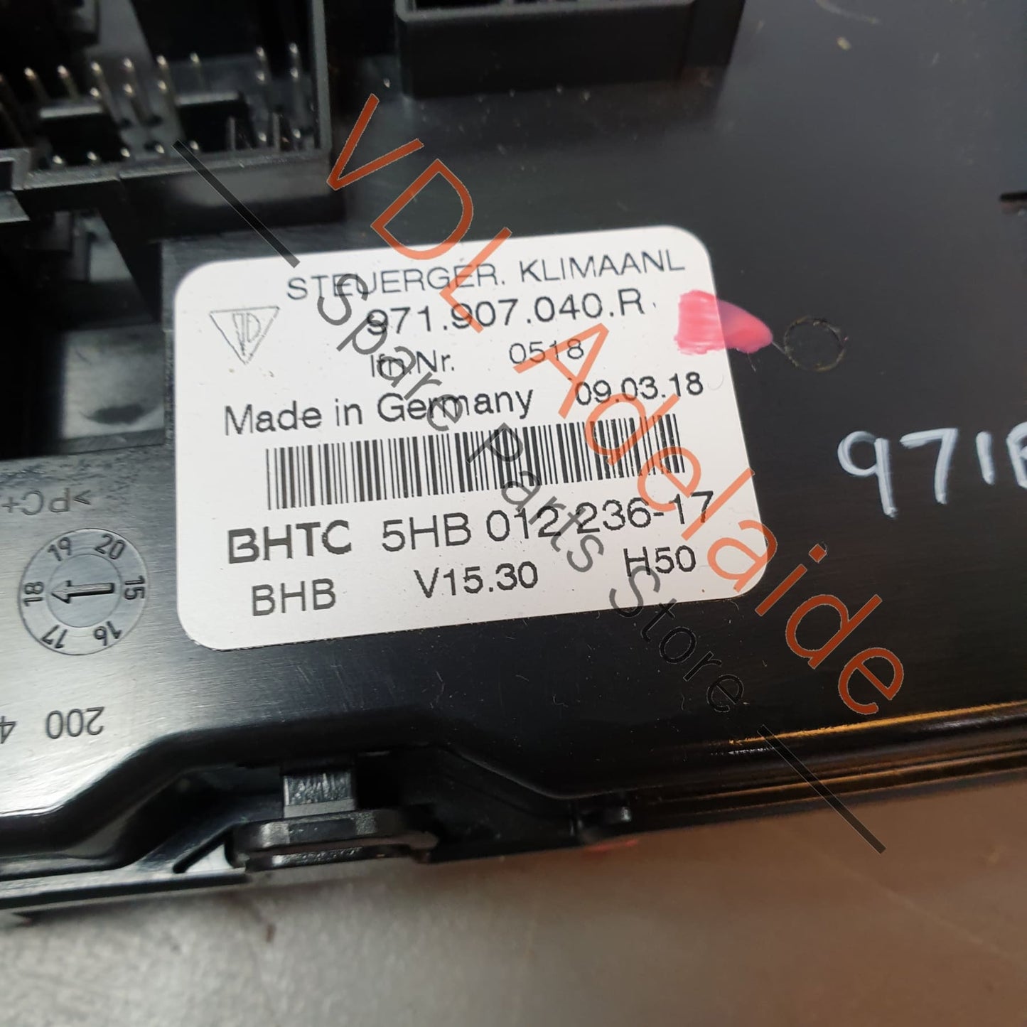 Porsche Panamera Control Unit for Air Conditioning 971907040S 971907040R 971907040S 971907040R