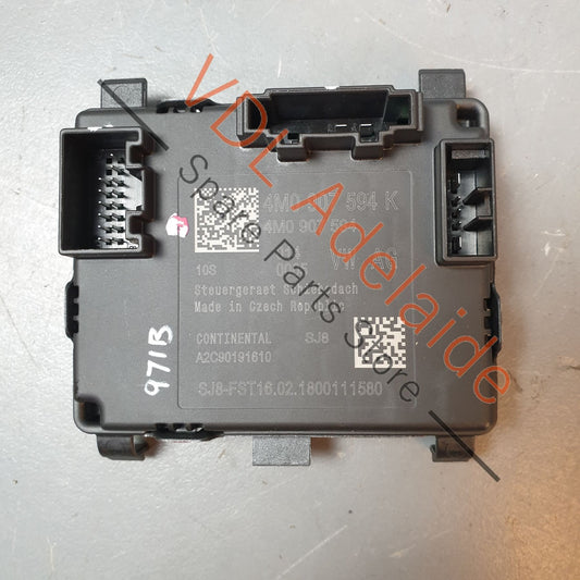 Porsche Panamera 971 Glass Sliding Roof Control Unit Rear 9A790759100 4M0907591K 9A7907591 9A7907591