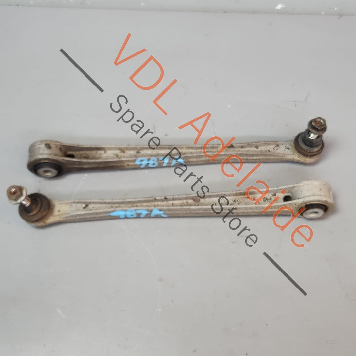 Porsche 911 Boxster Cayman 2x Rear Track Rod Arms Suspension 99733104504