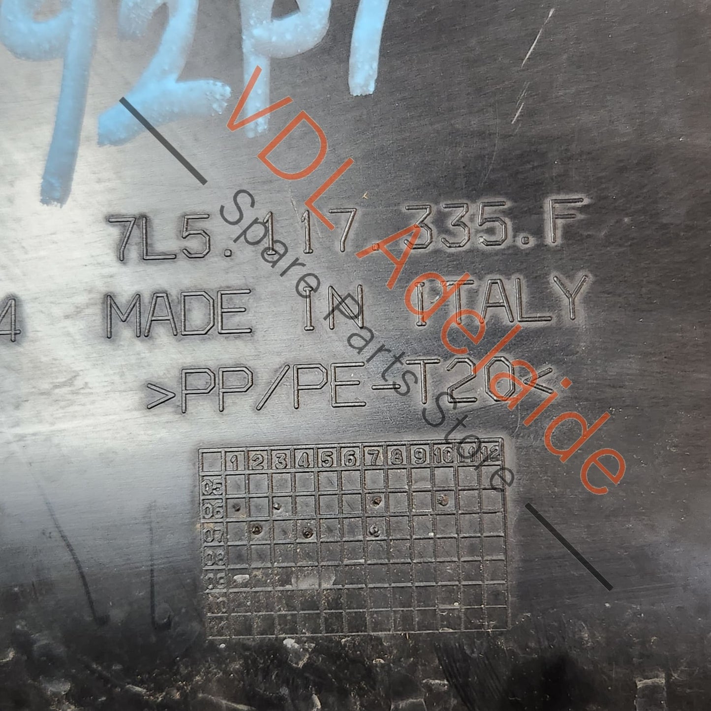 Porsche Cayenne 9PA 955 957 Front Intercooler Air Duct 7l5117335 95557557150