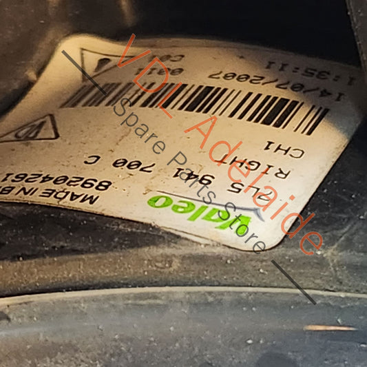 Porsche Cayenne 9PA 955 957 Front Right Fog Light Lamp 95563116601