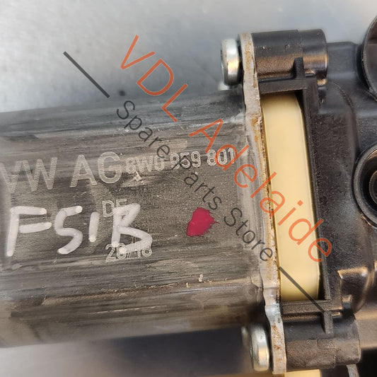 Audi A4 B9 A5 F5 Right Side Window Motor 8W0959801 8W0959801