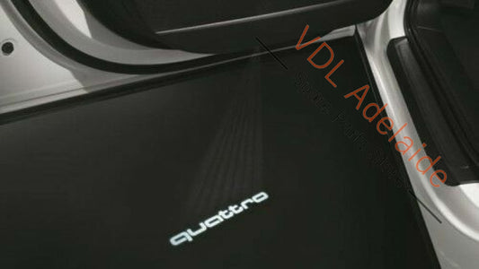 Audi Quattro Door Entry Light Projector Pair Left & Right 4G0052135E