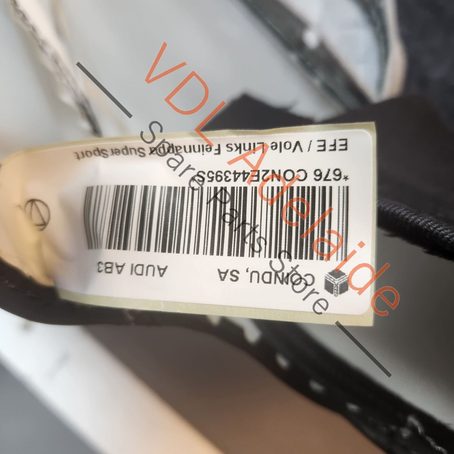 8V4881805SWJC Audi RS3 8V Front Left Seat Backrest Cover Leather Trim for Back