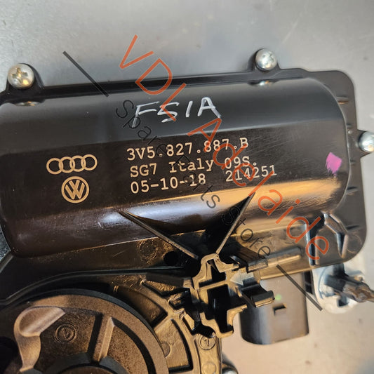 3V5827887B Audi RS5 F5 B9 Auto Tailgate Pull Down Motor 3V5827887B