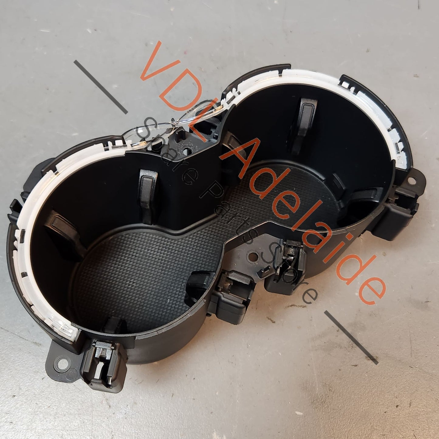 8W0862533E Audi RS5 F5 B9 Centre Console Drinks Holder w Fibre Optic Lighting 8W0862533E