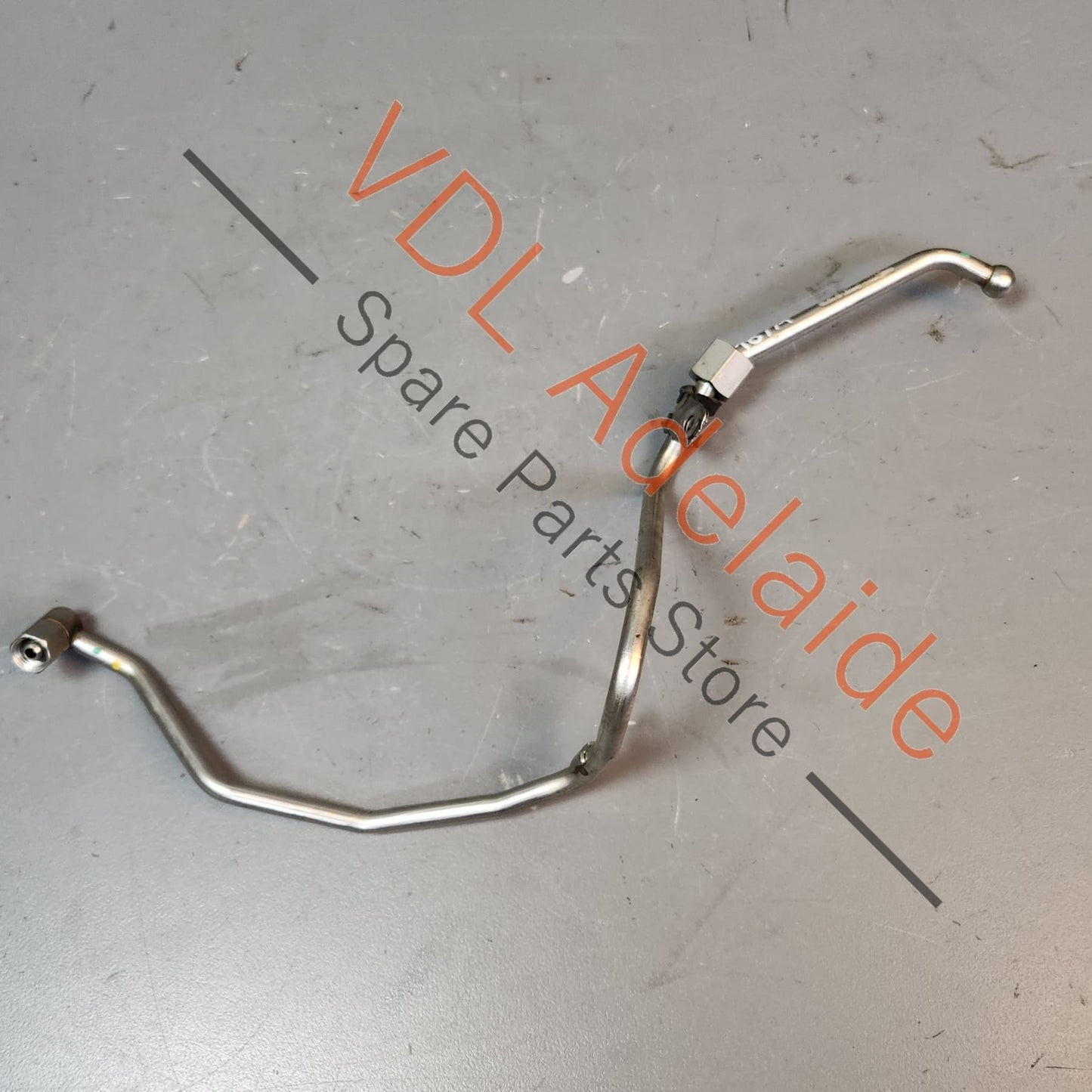 9A111009501 Porsche High Pressure Fuel Line Stainless Steel 9A111009501
