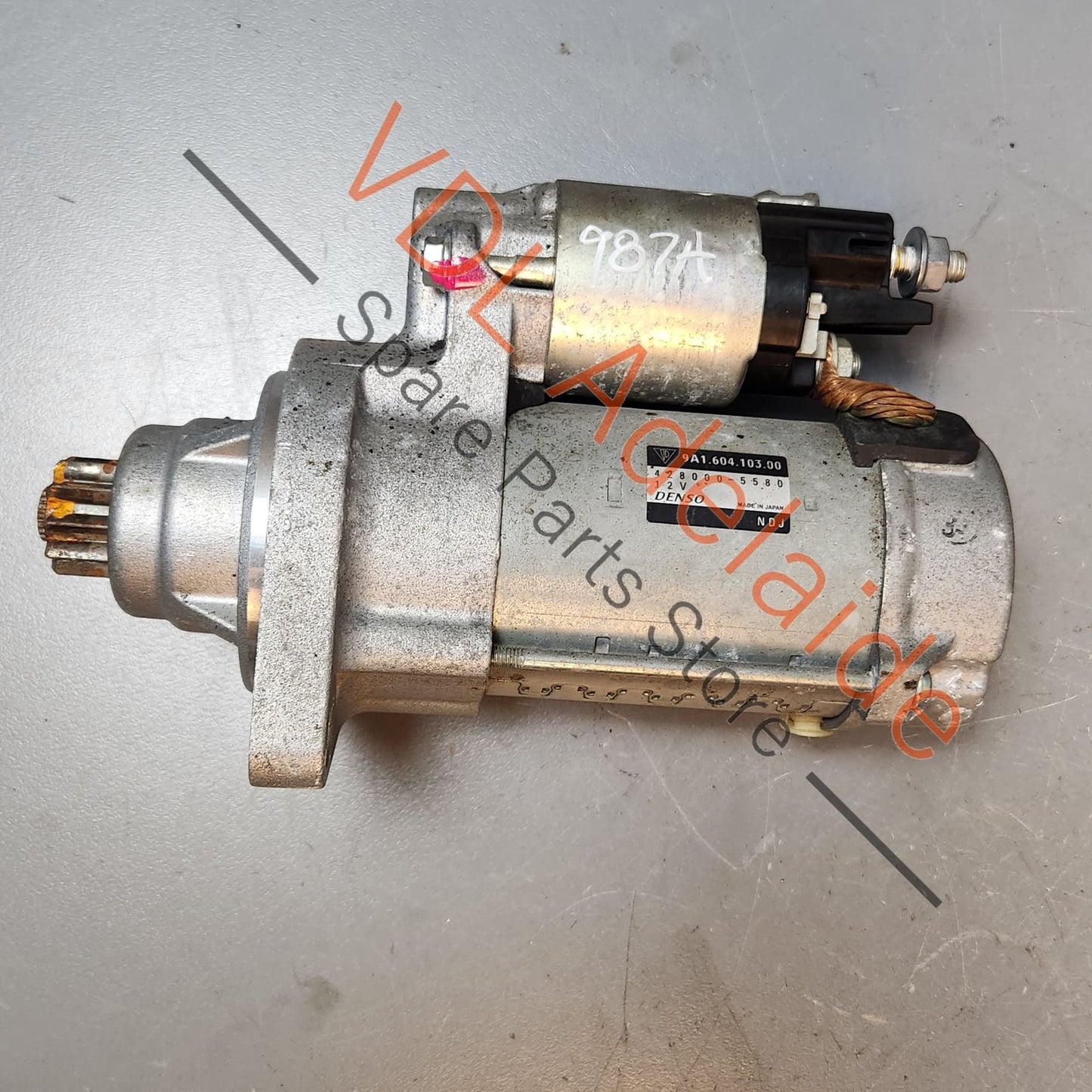 9A160410300 9A160410301 Porsche 911 Boxster Cayman Starter Motor 9A160410300