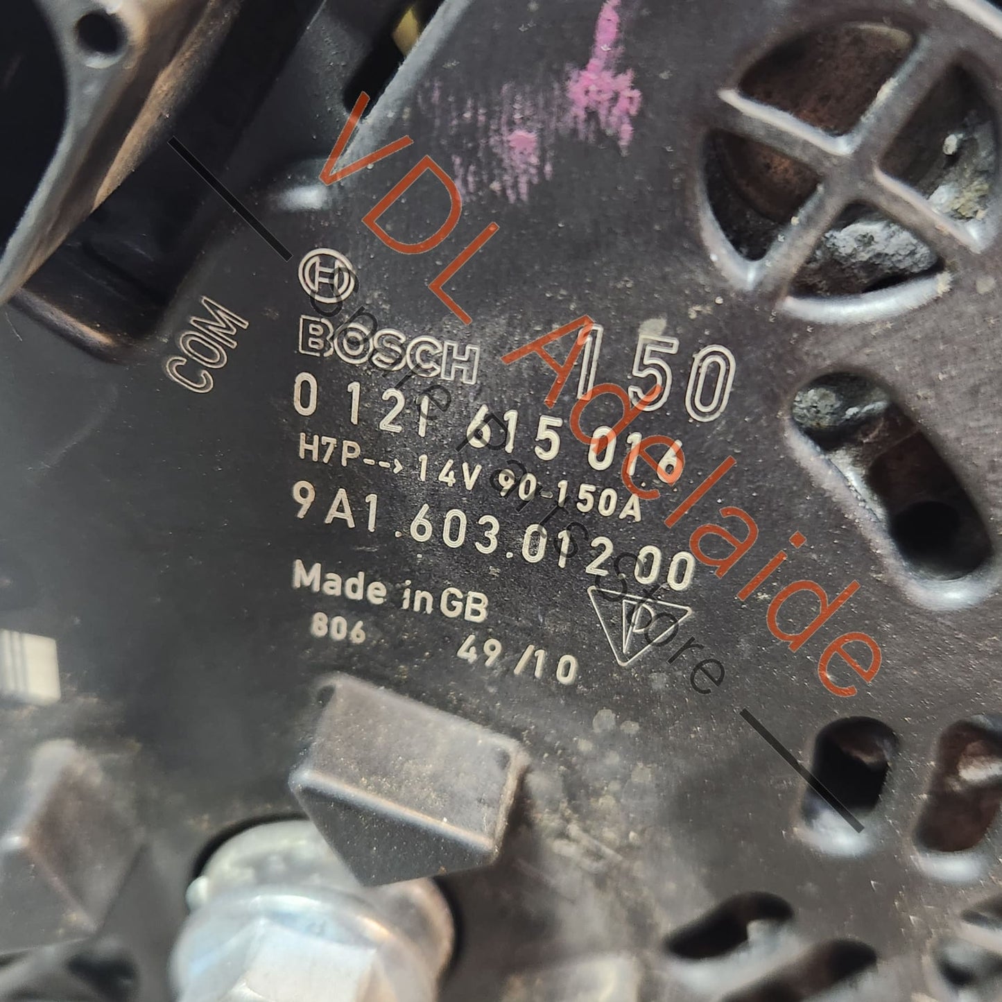9A160301200 Porsche 911 Boxster Cayman 150A Alternator 9A160301200 9A160301202