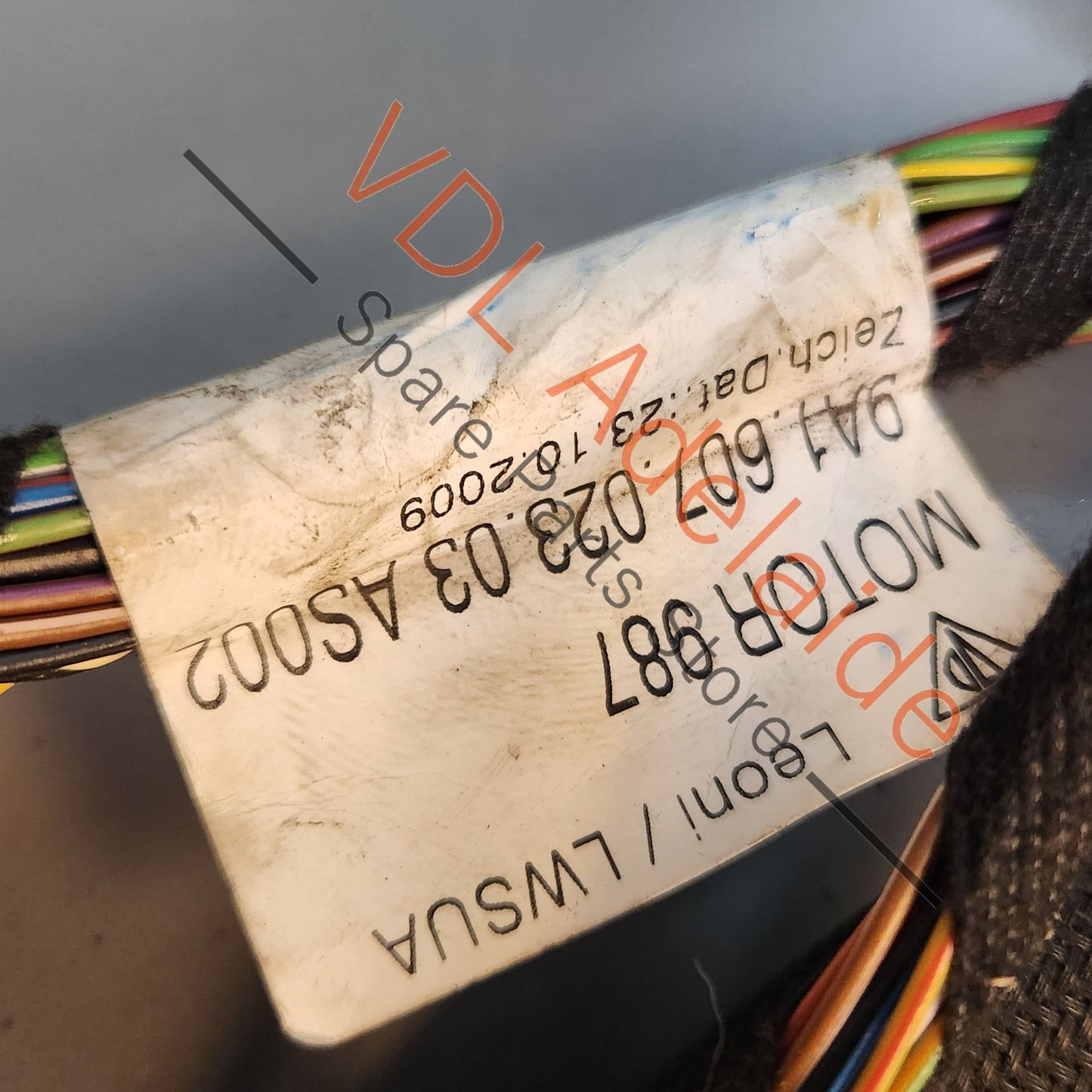 9A160702303 Porsche Cayman R 3.4 A121 Engine Wiring Harness Cable Set 9A160702303