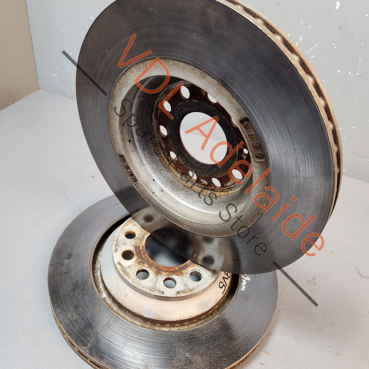 1K0615601N 2x Audi RS3 S3 Golf MK7 R 310 x 22mm Vented Rear Disc Rotor Pair 1K0615601N