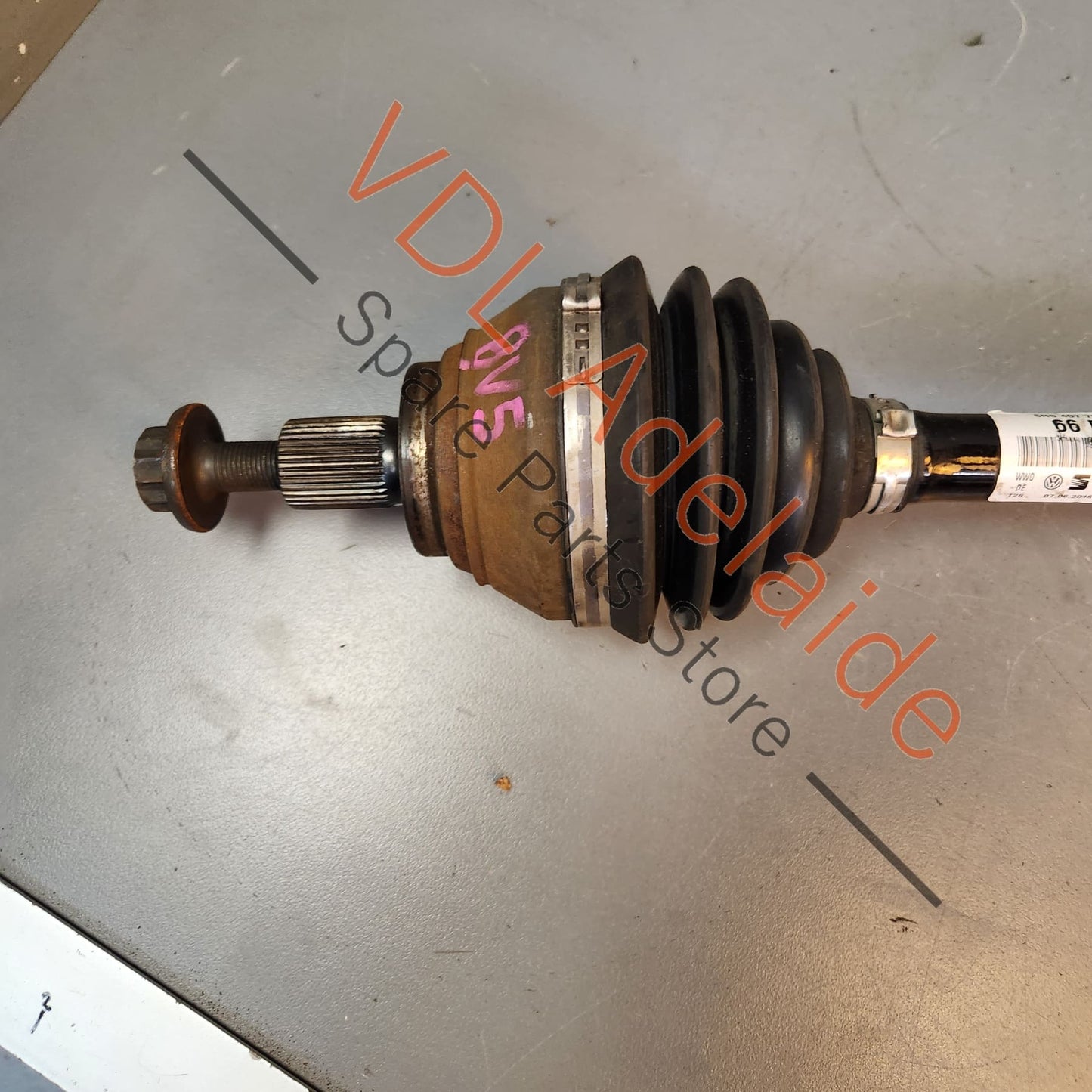 5N0407766D Audi RS3 8V Front Right Axle Driveshaft CV for DQ500 5N0407766D