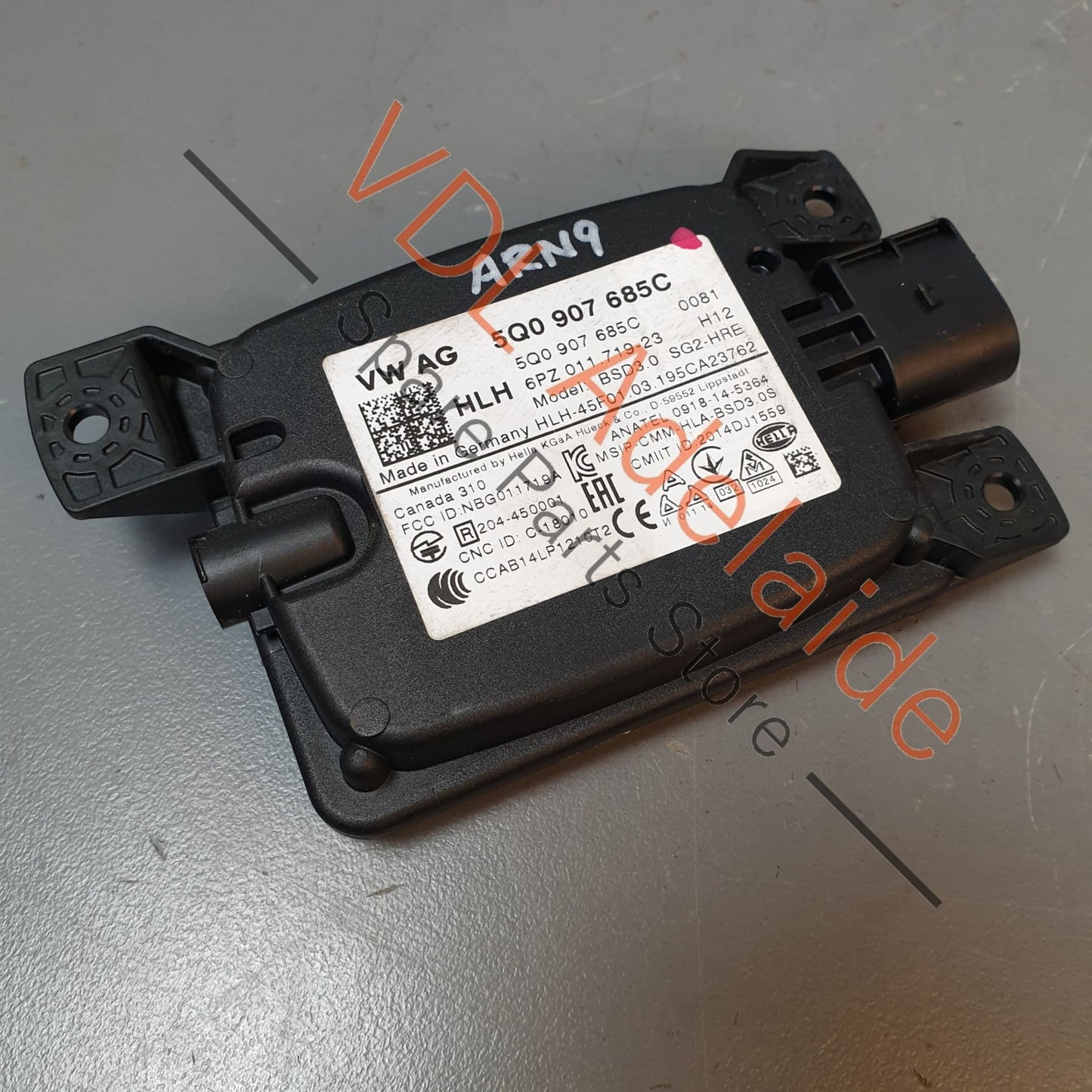 5Q0907685C VW Audi Blind Spot Radar Rear Left Slave 5Q0907685C