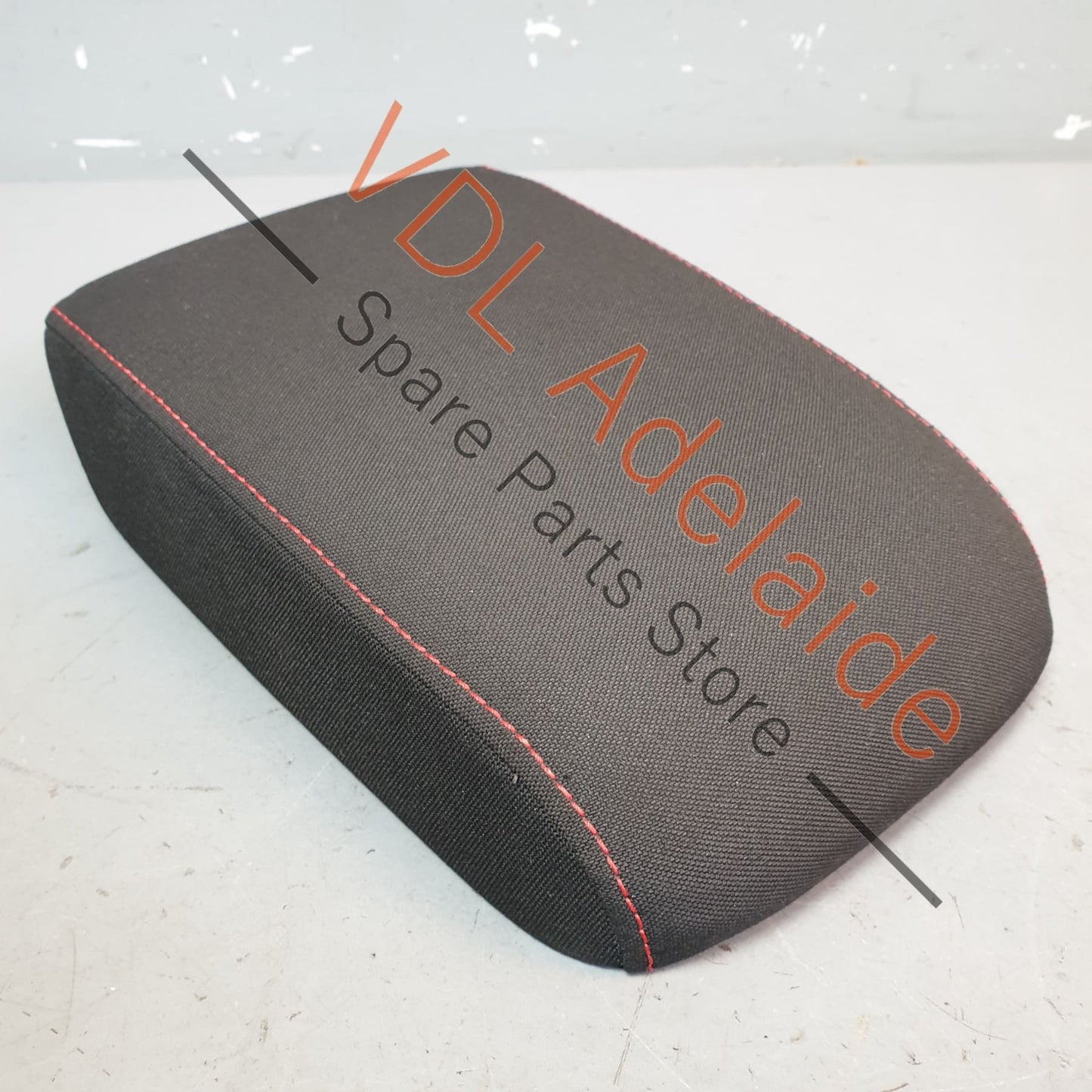 5G0864207FBDL VW Golf MK7 Gti Cloth Black with Red Stitch Centre Middle Armrest 5G0864207F BDL