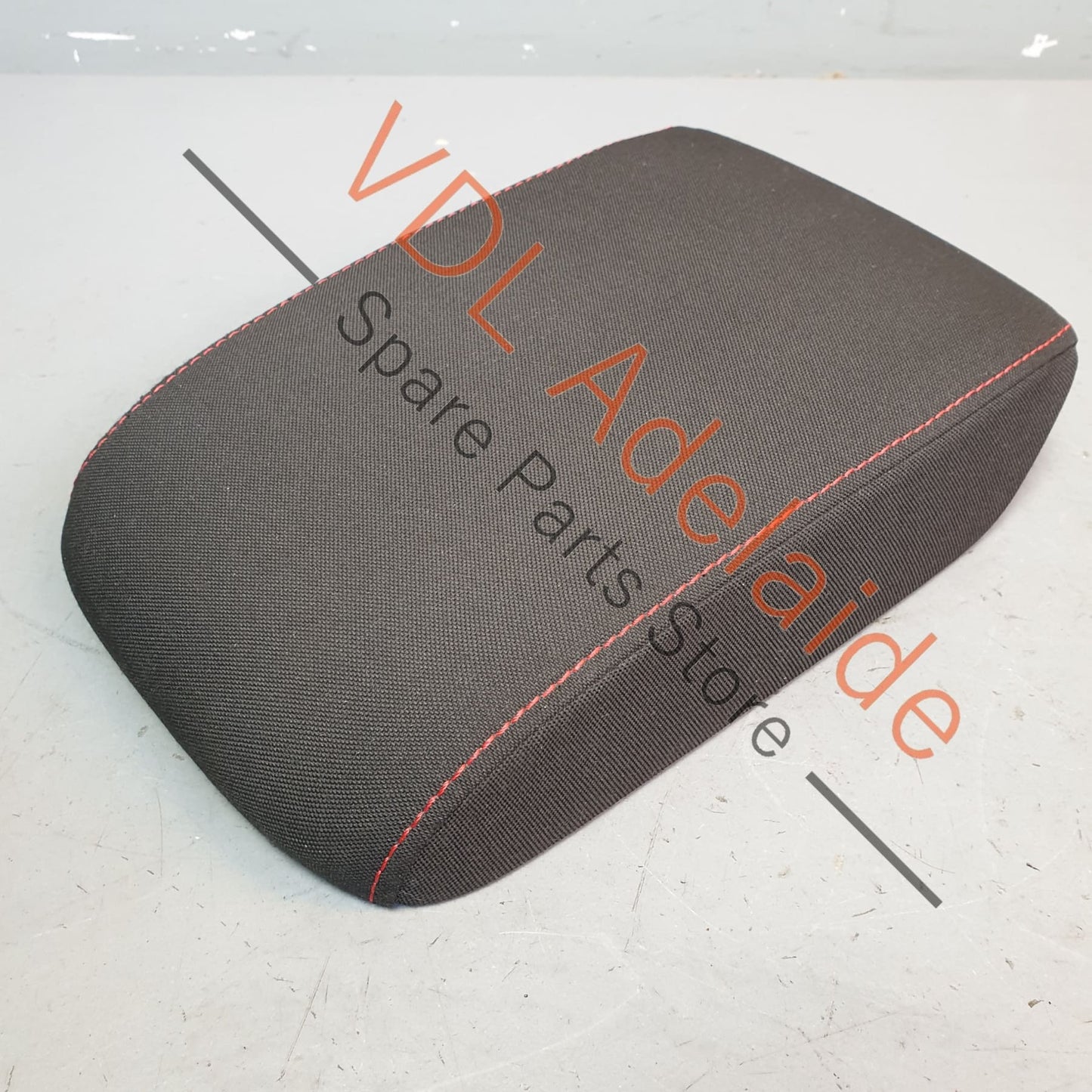 5G0864207FBDL VW Golf MK7 Gti Cloth Black with Red Stitch Centre Middle Armrest 5G0864207F BDL