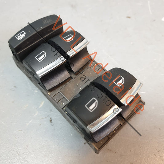 4F0959851H Audi S3 8P Genuine OEM Drivers Window Switch 4F0959851H