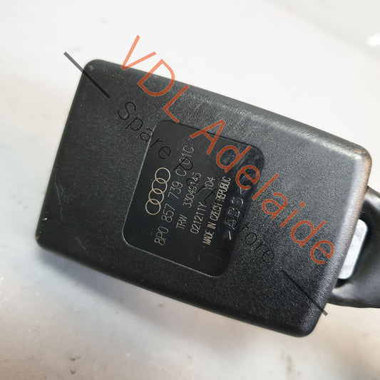8P0857739C Audi S3 8P Rear Double Seatbelt Catch Clasp Clip 8P0857739C