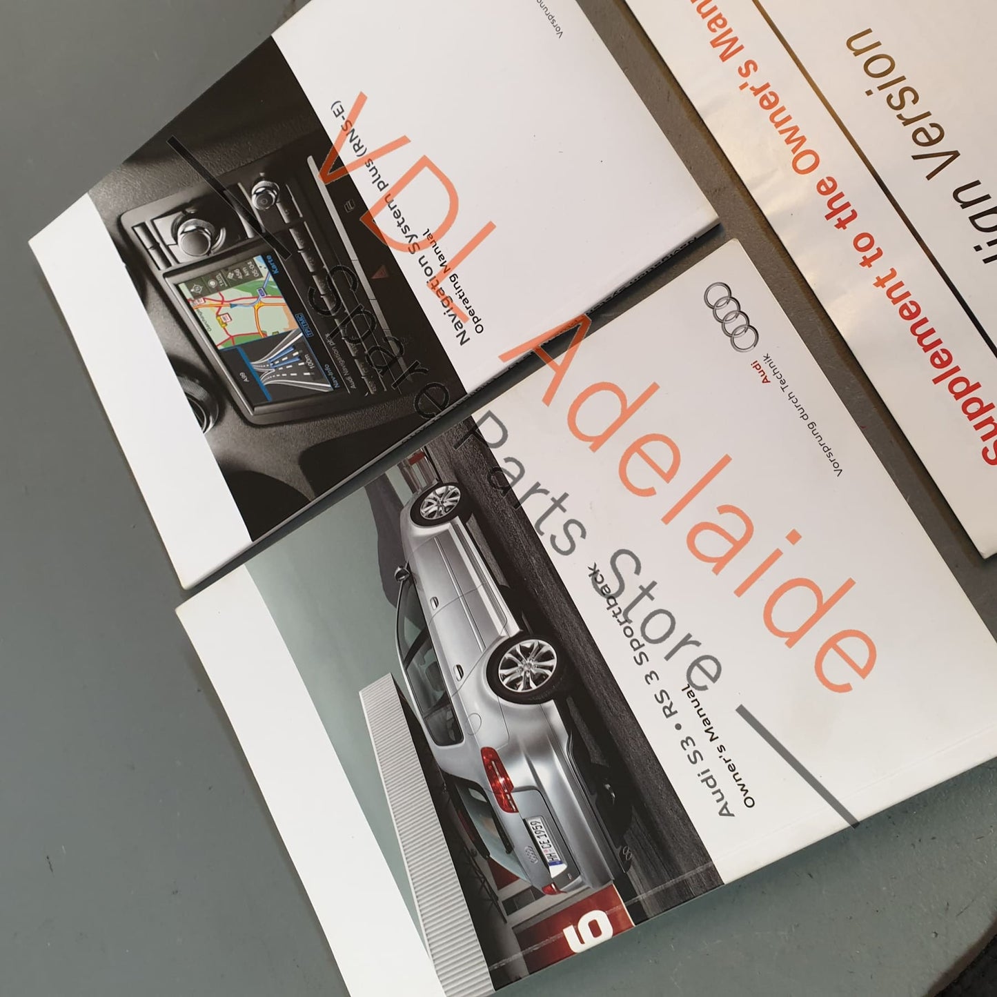 Audi S3 8P Set of Owners Books Manuals (no service book)
