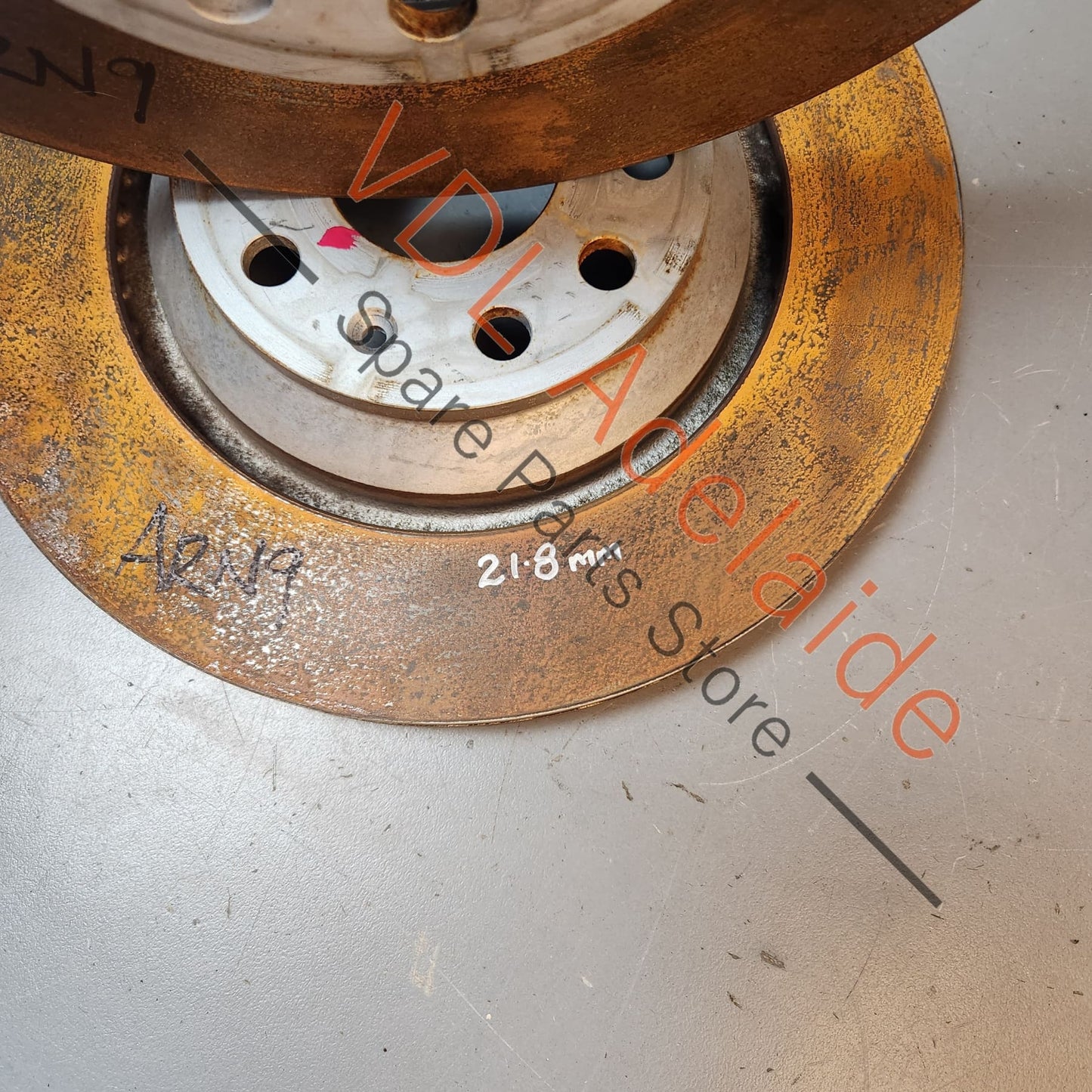 5Q0615601E VW Golf GTi 2x Rear Vented Disc Brake Rotors 310 x 22 mm