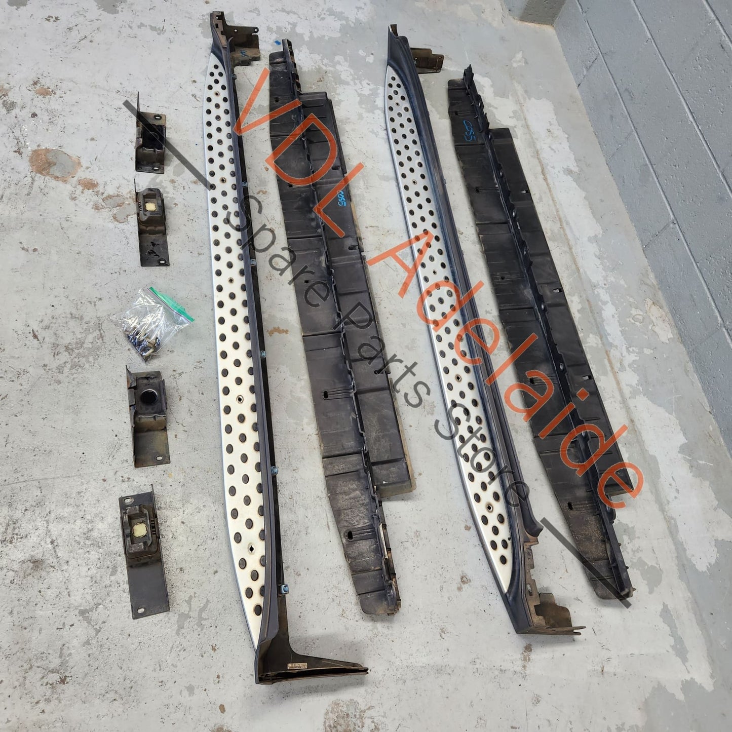 Mercedes W164 Genuine OEM Factory Sidesteps Running Boards