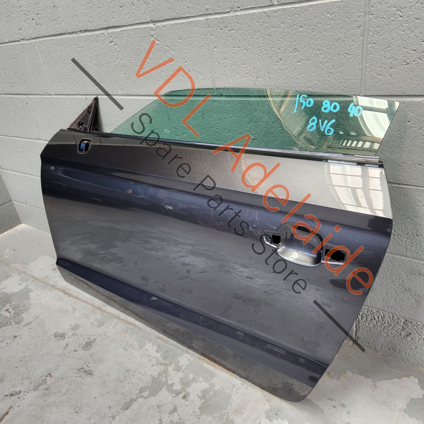 8V7831051 8V7845201 Audi A3 S3 8V 2013-2020 Cabrio Convertible Left Side Door Panel Shell with Glass