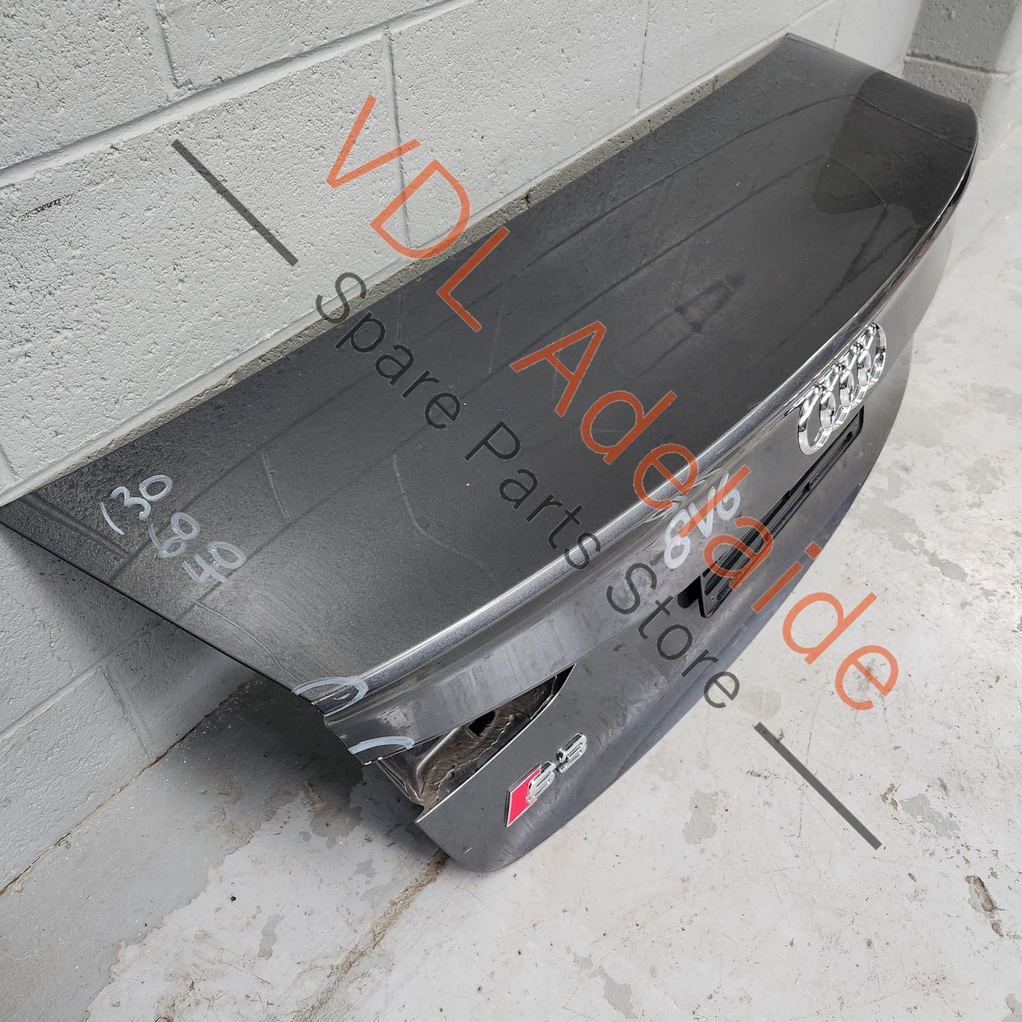 8V7827025F Audi A3 S3 8V 2013-2020 Cabrio Convertible Rear Lid Boot Trunk Panel 8V7827025F