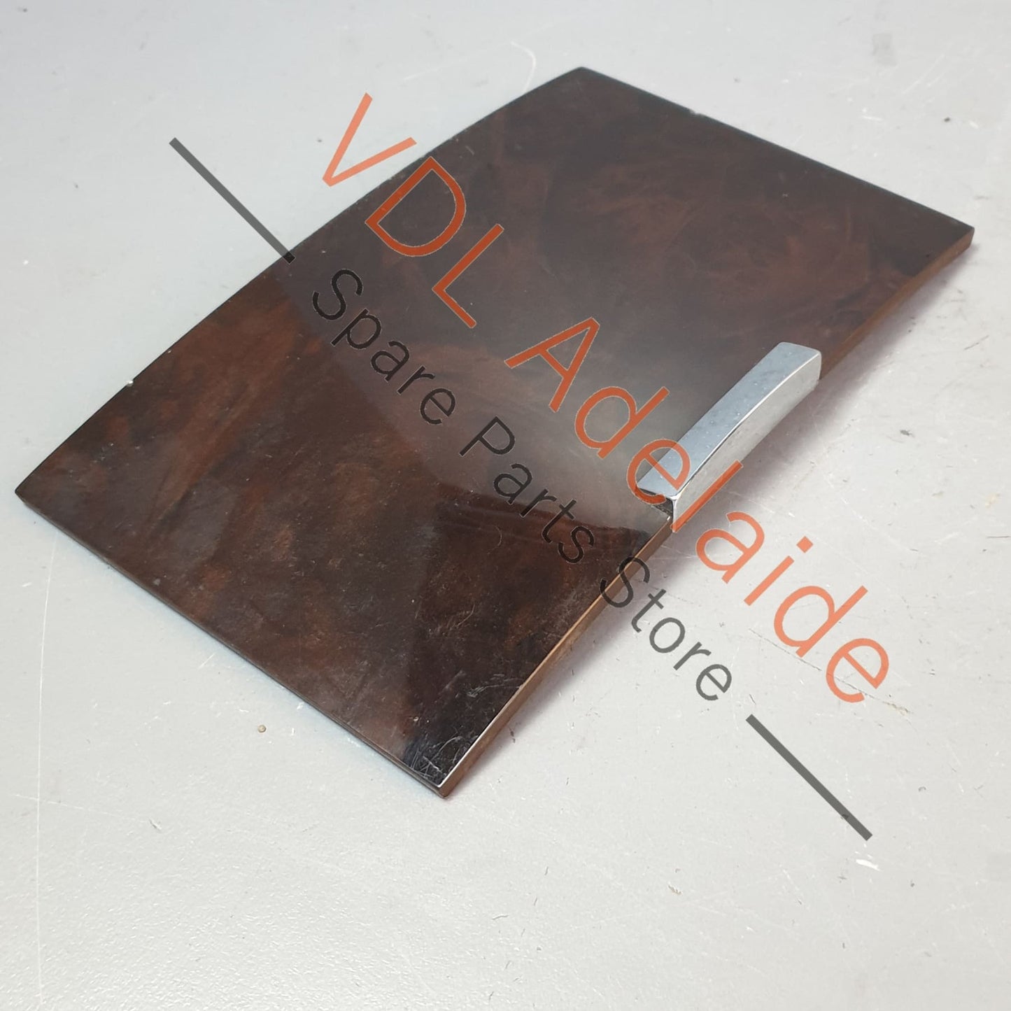 7L6863351 PR5MG VW Touareg 7L Sliding Cabinet Ashtray Burr Walnut Wood Trim 7L6863351 Centre Console Interior