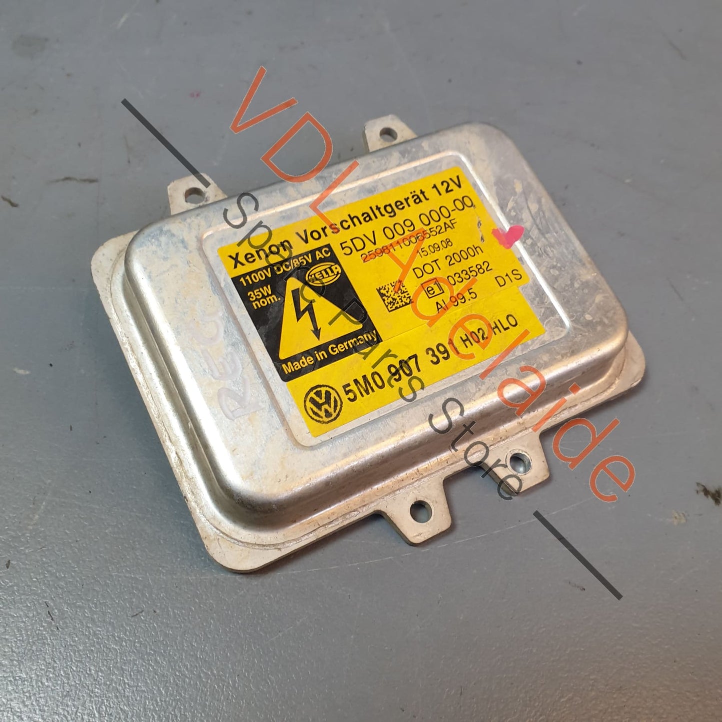 5M0907391 5DV009000 VW Golf MK5 Mk6 Touareg 7L Audi Xenon Headlight Ballast Power Module 5M0907391 5DV009000