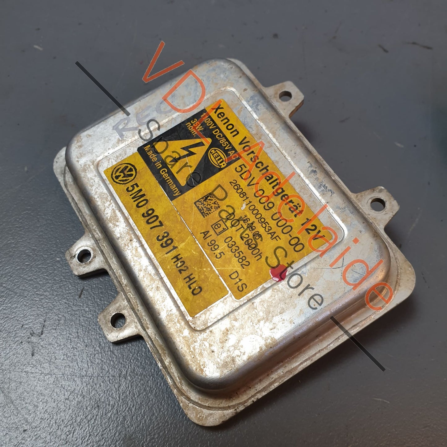 5M0907391 5DV009000  VW Golf MK5 Mk6 Touareg 7L Audi Xenon Headlight Ballast Power Module 5M0907391 5DV009000