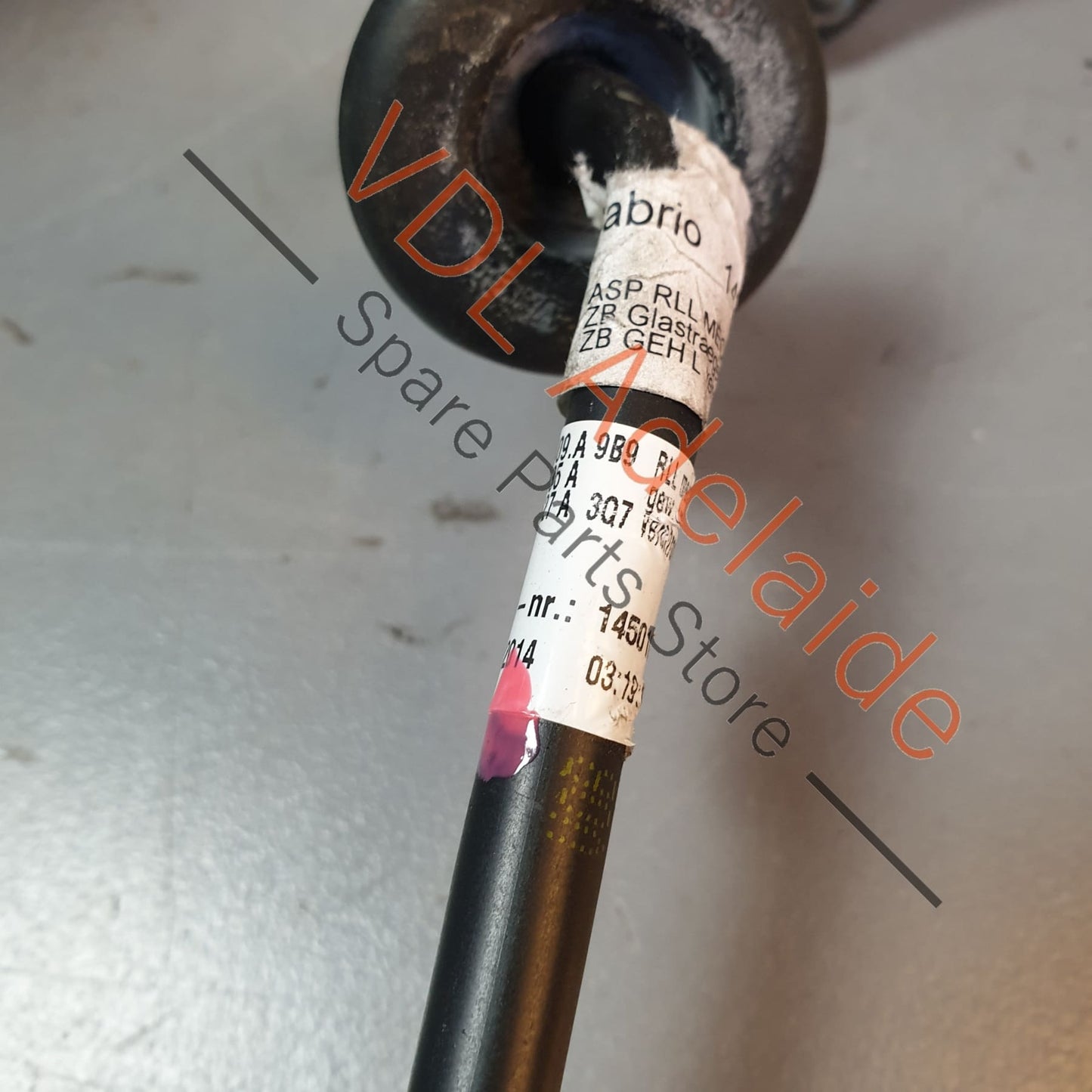 8V7857409C9B9 8V0857527A3Q7 8V0857535D Audi S3 8V Left Side Exterior Wing Mirror w Lane Change Assist Aluminium Chrome Finish