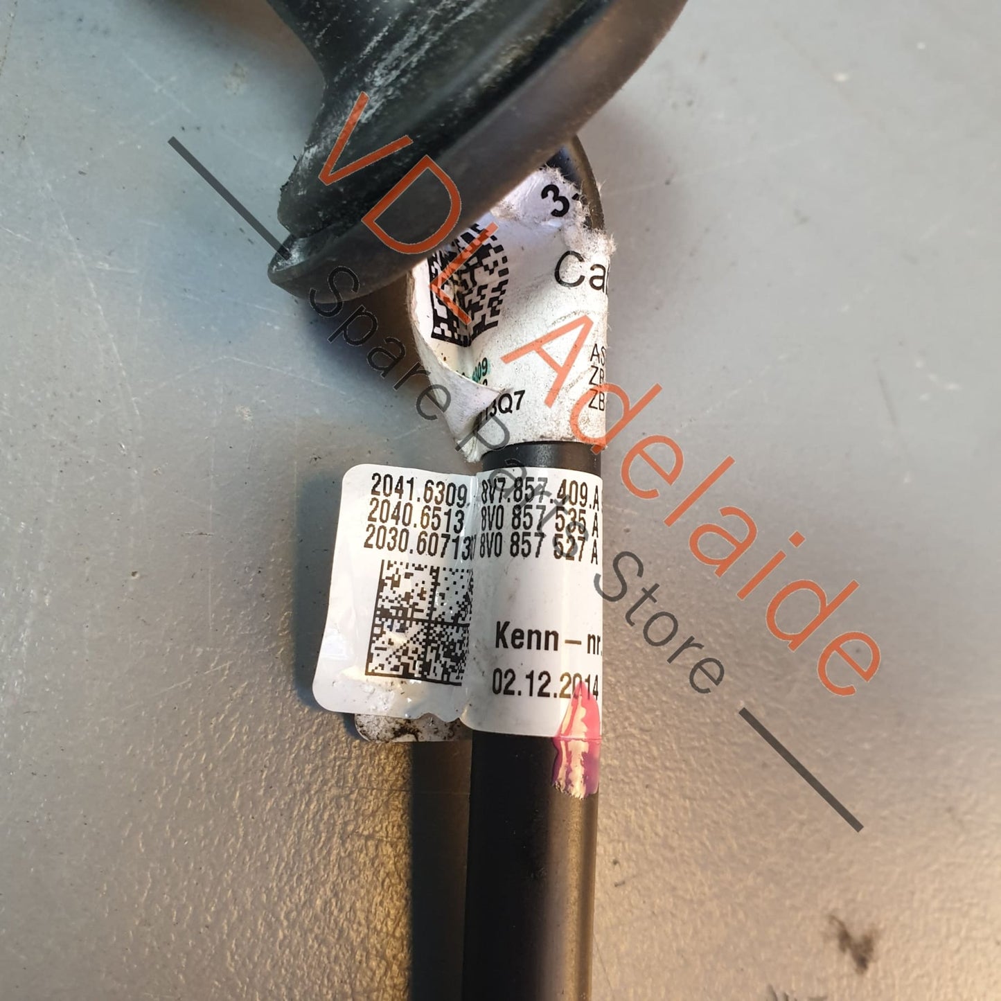 8V7857409C9B9 8V0857527A3Q7 8V0857535D Audi S3 8V Left Side Exterior Wing Mirror w Lane Change Assist Aluminium Chrome Finish